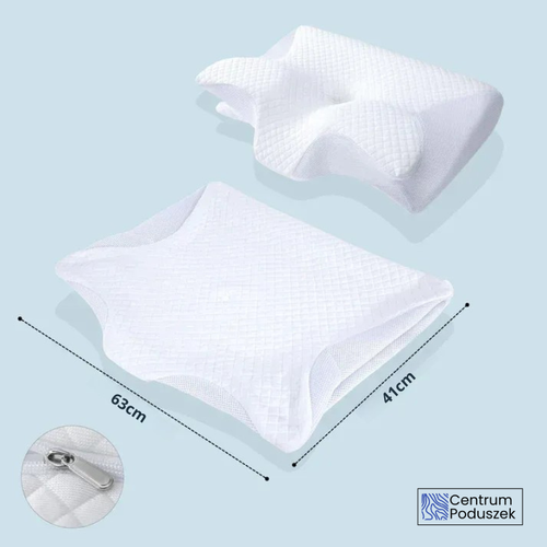 Dodatkowa Poszewka do Poduszki OrtoRest™ - Miękka i Oddychająca