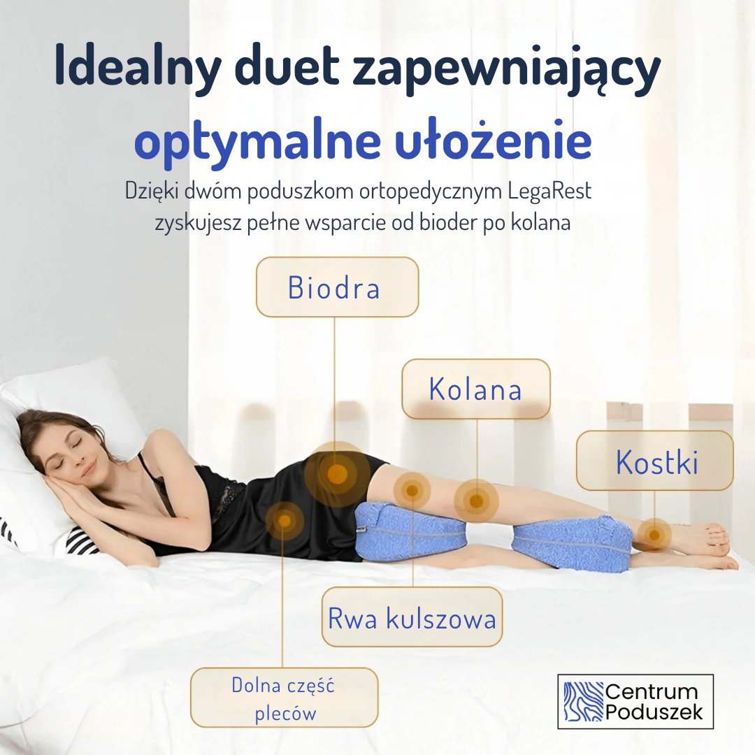 LegaRest™ - Poduszka wspierająca pod kolana