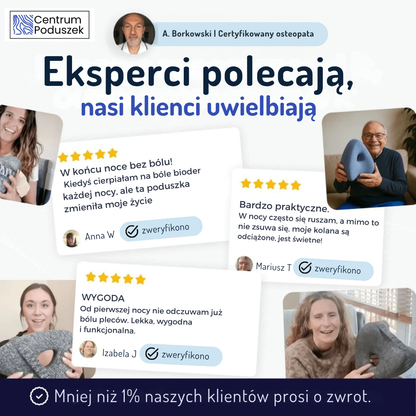 LegaRest™ - Poduszka wspierająca pod kolana