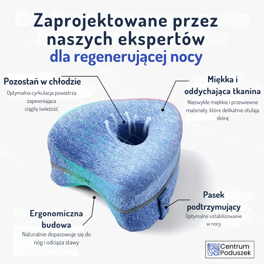 LegaRest™ - Poduszka wspierająca pod kolana