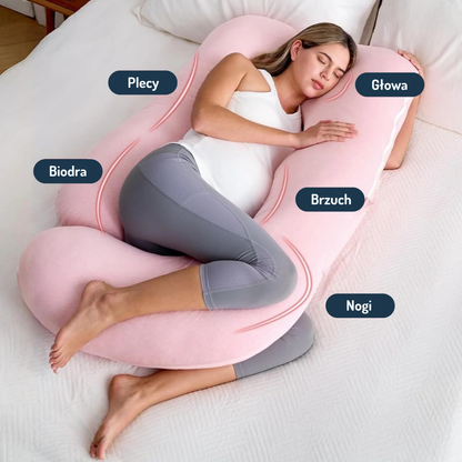 MamaDream™ – odciążająca brzuch i plecy poduszka dla mam