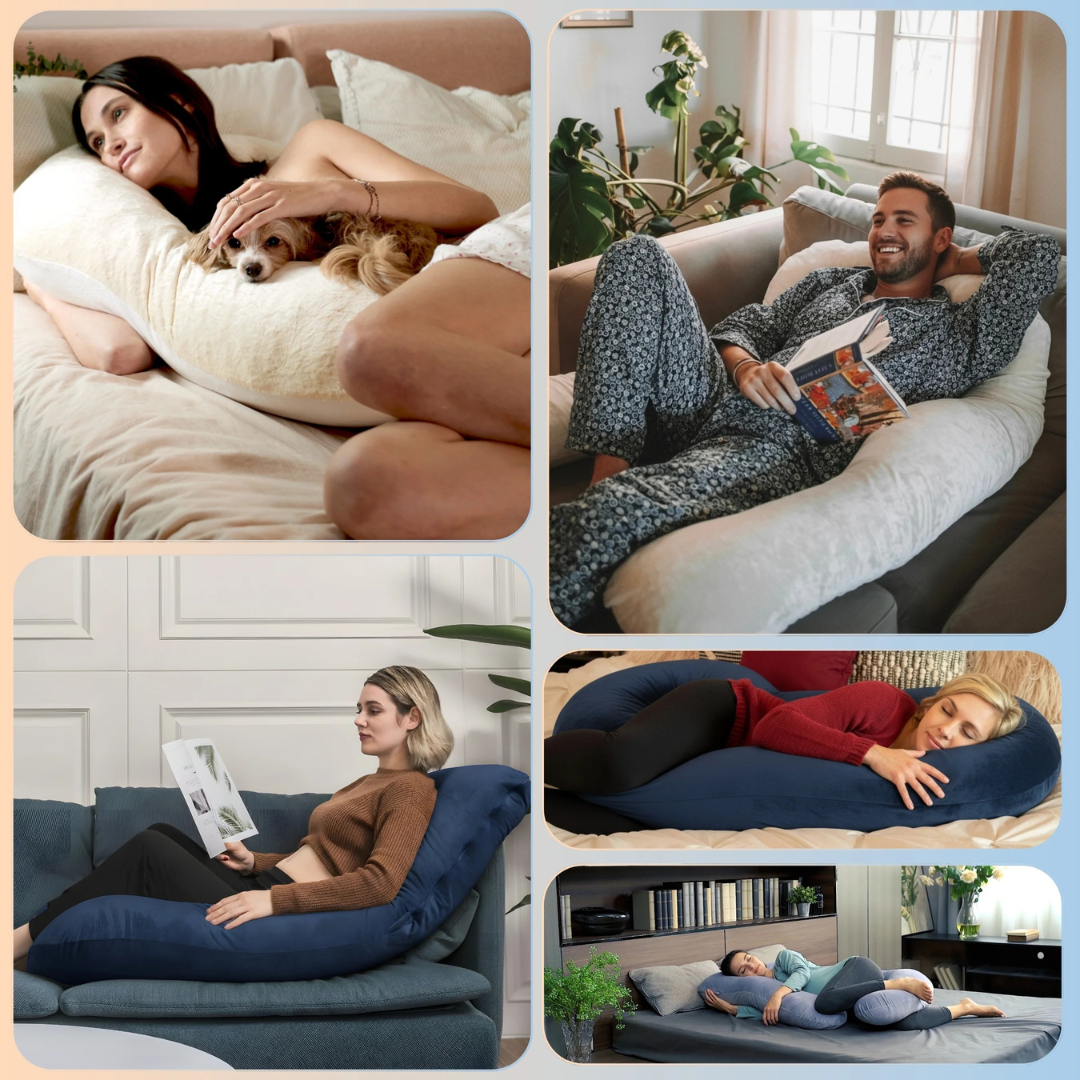 MamaDream™ – odciążająca brzuch i plecy poduszka dla mam