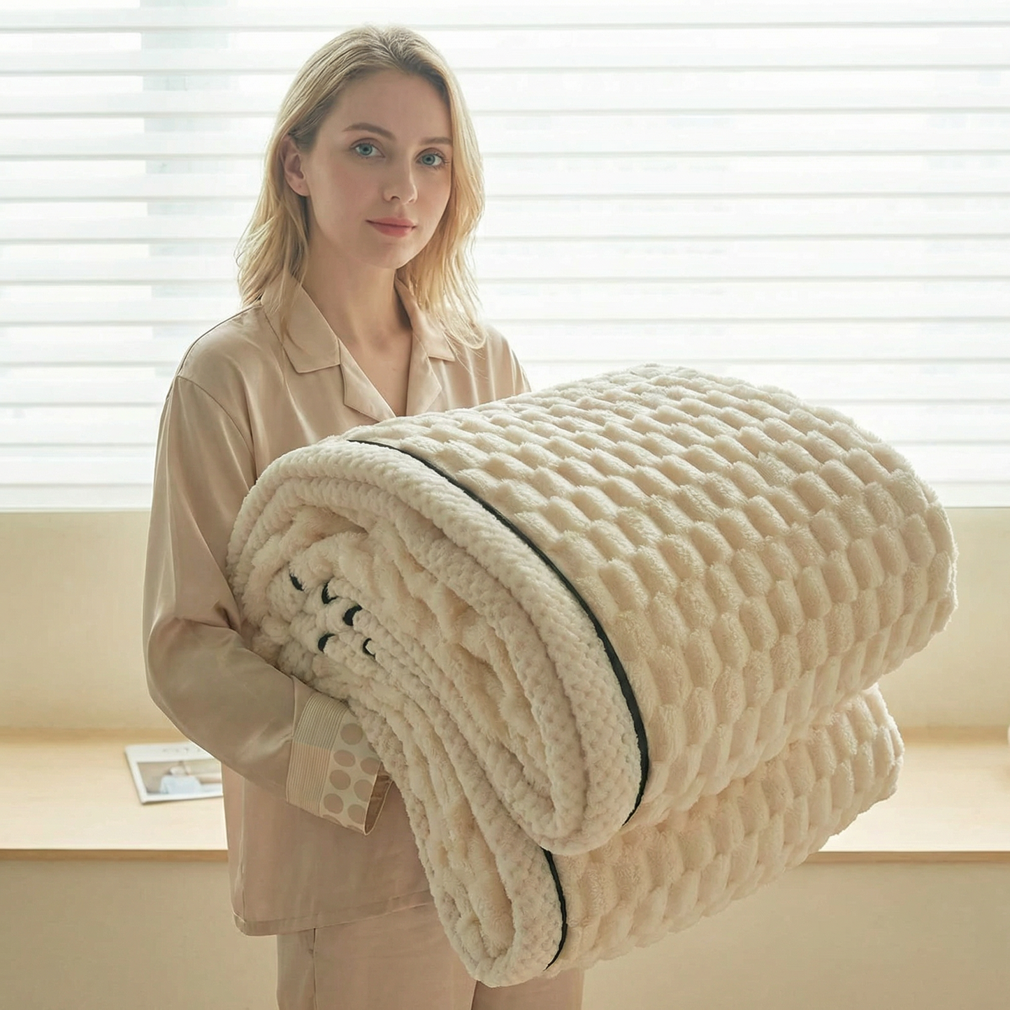 Thermadream™ - Lekki i Ciepły Koc dla Głębokiego Snu